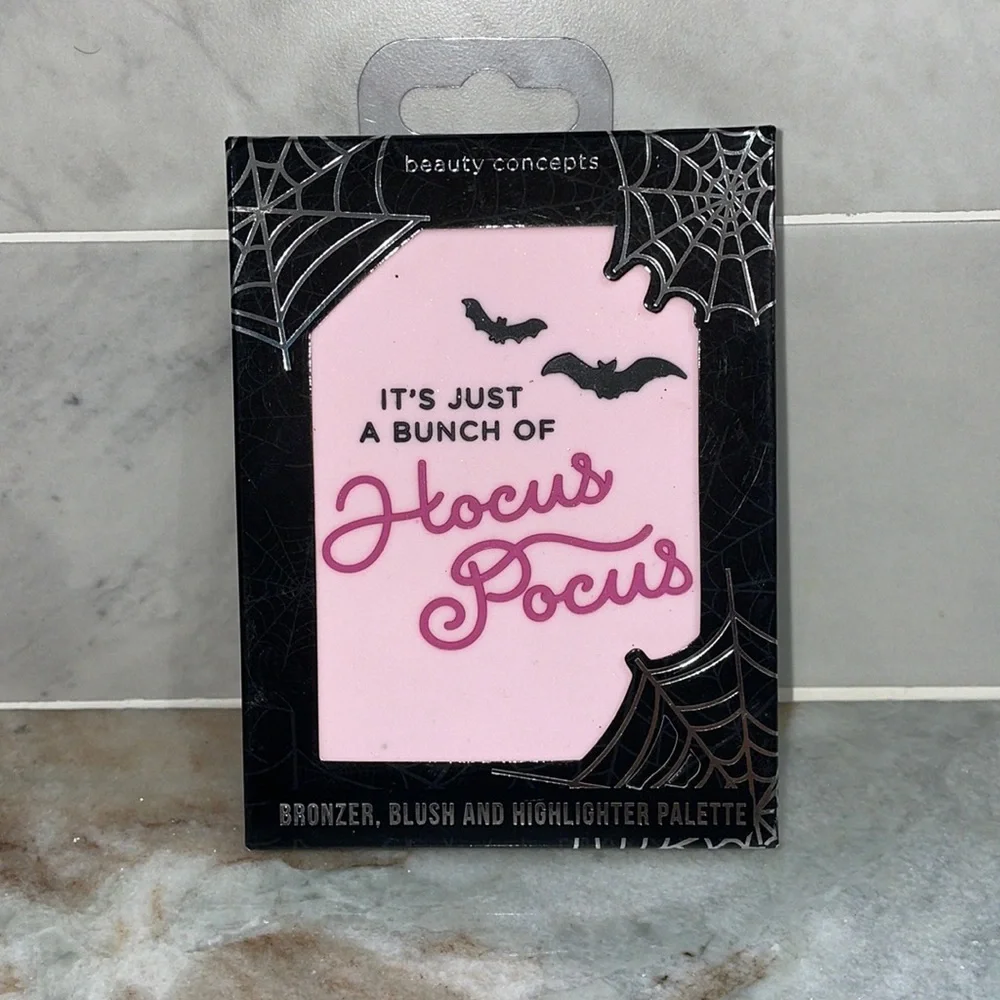 Beauty Concepts Bunch of Hocus Pocus Palette Bronzer, Blush, and Highlighter NEW